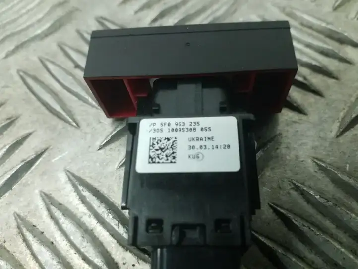 Seat Leon (5F) (2012 - 2019) 5F0953235 Включатель аварийных фонарей — фото 2