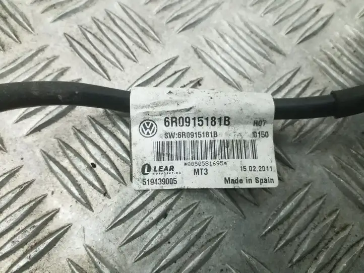 Skoda Fabia Mk2 (5J) (2007 - 2014) 6R0915181B Минусовой провод аккумулятора — фото 3