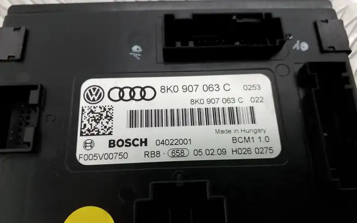 Audi A4 S4 B8 8K (2007 - 2011) 8K0907063C Модуль комфорта — фото 3