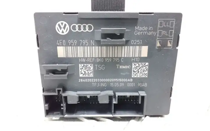 Audi A6 S6 C6 4F (2008 - 2011) 4F0959795N Блок управления дверью — фото 3