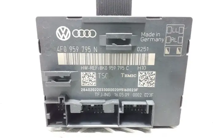 Audi A6 S6 C6 4F (2008 - 2011) 4F0959795N Блок управления дверью — фото 2
