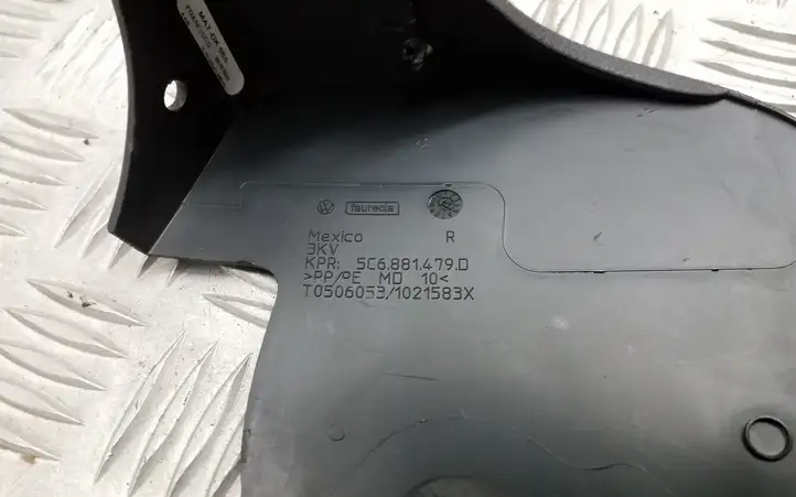 Volkswagen Jetta VI (2011 - 2018) 5C6881479D Обшивка сидений — фото 3