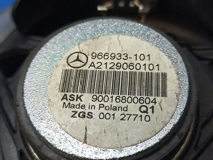 Mercedes-Benz E W212 (2009 - 2016) A2129060101 Динамики задних дверей — фото 3