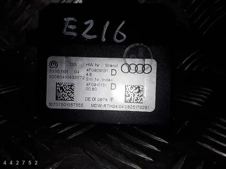 Audi A6 S6 C6 4F (2008 - 2011) 4F0909131 Замок зажигания — фото 4