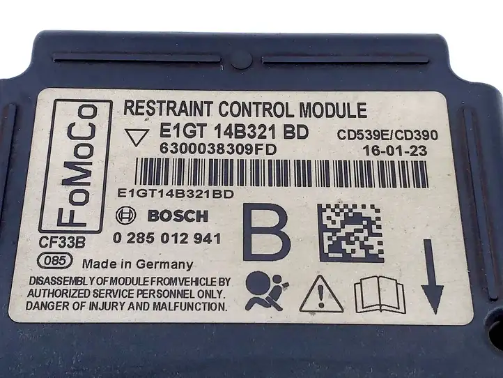 Ford S-MAX (2015 - ) E1GT14B321BD Блок управления SRS — фото 3