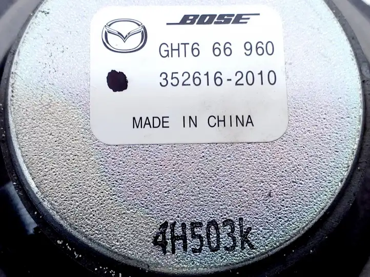 Mazda 6 (2012 - 2015) GHT666960 Динамики задних дверей — фото 3