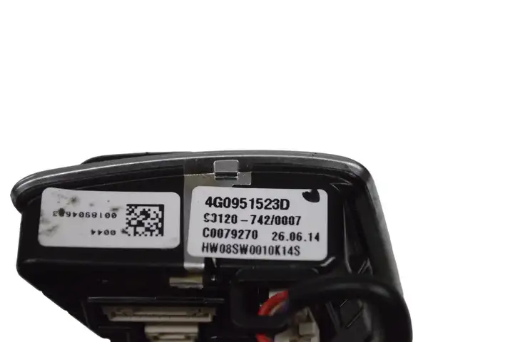 Audi A7 S7 4G (2010 - 2014) 4G0951523D Кнопки на рулевом колесе — фото 5