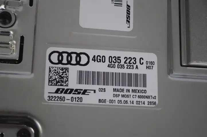 Audi A7 S7 4G (2010 - 2014) 4G0035223C Усилитель звука — фото 5