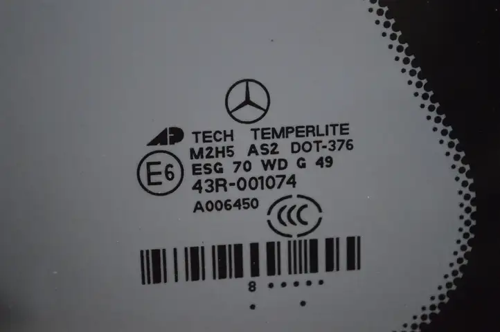 Mercedes-Benz GL X164 (2006 - 2012) 43R001074 Заднее боковое стекло — фото 5