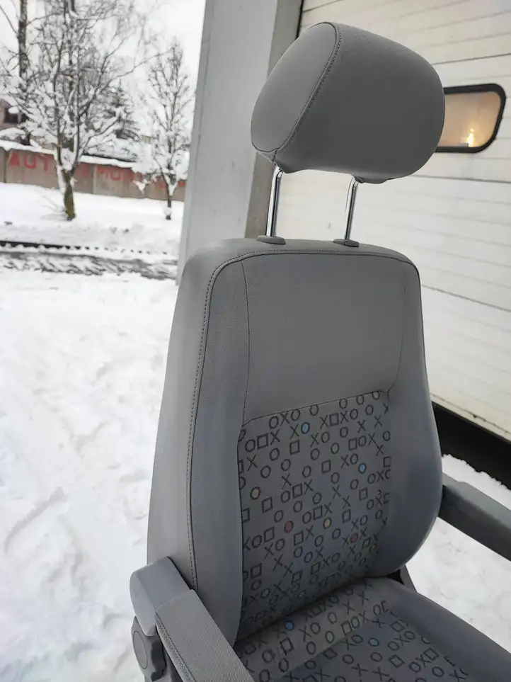 Volkswagen Transporter - Caravelle T5 (2003 - 2009) Переднее сиденье водителя — фото 11
