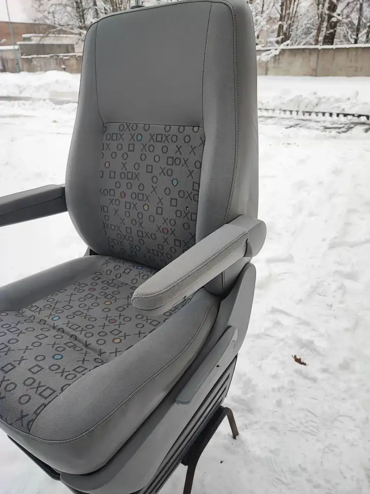 Volkswagen Transporter - Caravelle T5 (2003 - 2009) Переднее сиденье водителя — фото 15