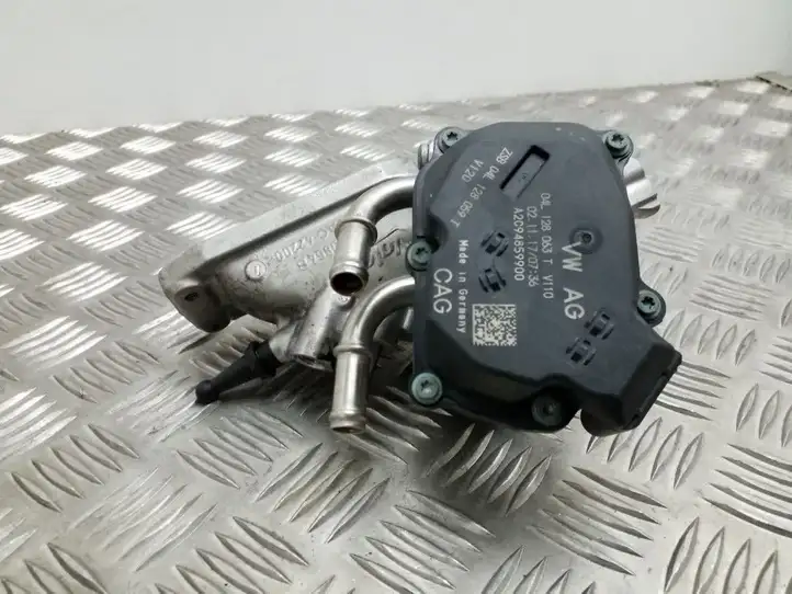 Audi A6 C7 (2011 - 2014) 04L128063T Дроссельная заслонка — фото 1