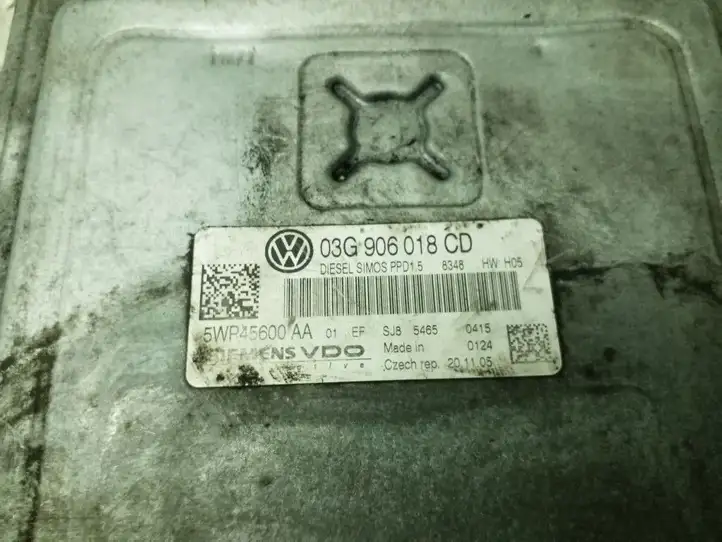 Volkswagen PASSAT B6 (2005 - 2010) 03G906018CD Блок управления двигателем (ECU) — фото 2