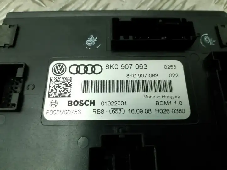 Audi A4 S4 B8 8K (2007 - 2011) 8K0907063 Модуль комфорта — фото 2