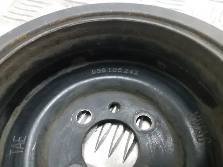 Audi A3/S3 8P (2004 - 2008) 03G105243 Шкив коленчатого вала — фото 4