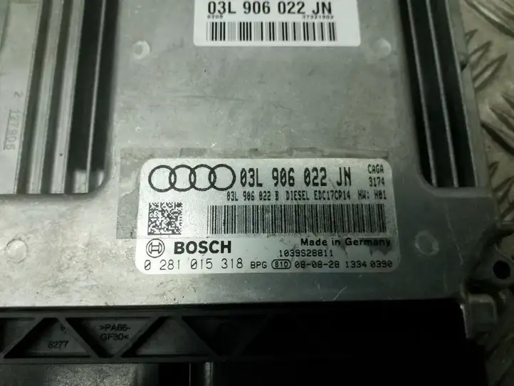Audi A4 S4 B8 8K (2007 - 2011) 03L906022JN Блок управления двигателем (ECU) — фото 4