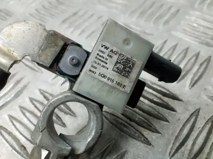Seat Leon (5F) (2012 - 2019) 5Q0915181E Минусовой провод аккумулятора — фото 2