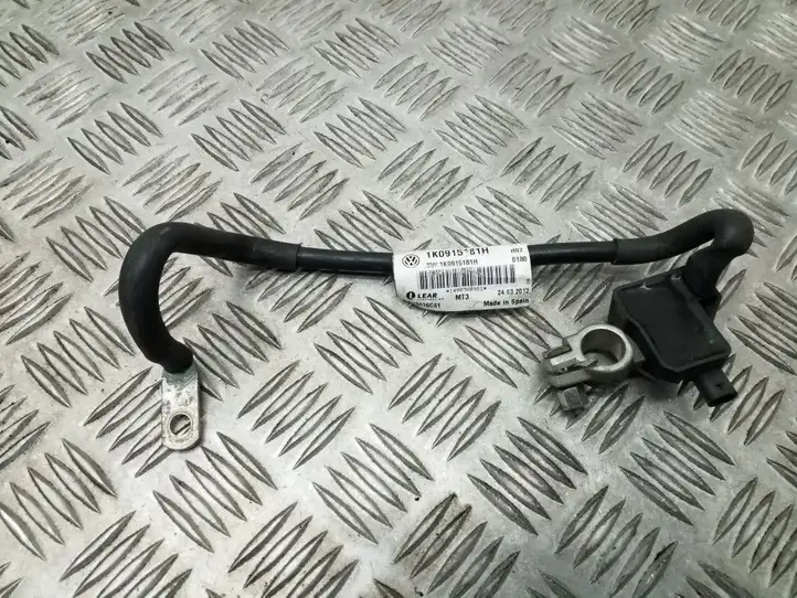 Volkswagen Sharan (2010 - 2015) 1K0915181H Минусовой провод аккумулятора — фото 2