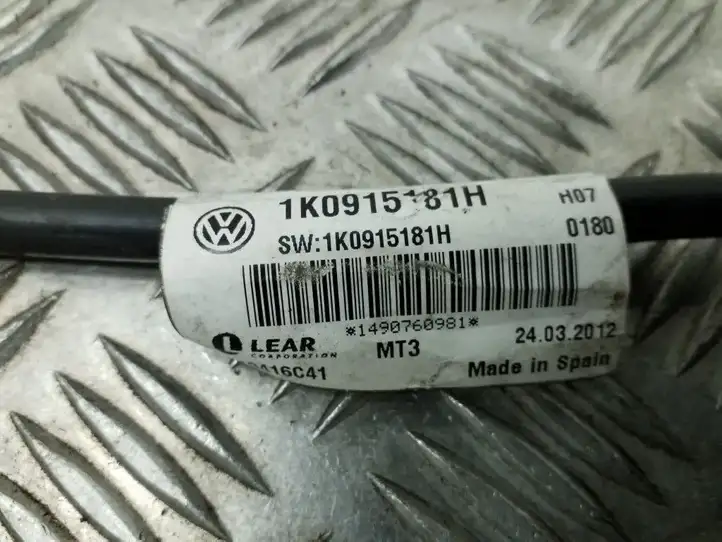 Volkswagen Sharan (2010 - 2015) 1K0915181H Минусовой провод аккумулятора — фото 3