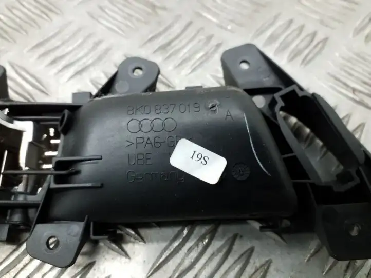 Audi A4 S4 B8 8K (2007 - 2011) 8K0837019 Внутренняя ручка двери — фото 3