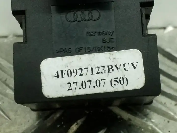Audi A6 S6 C6 4F (2004 - 2008) 4F0927123BVUV Включатель регулировки освещения панели — фото 2