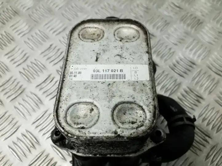 Skoda Roomster (5J) (2006 - 2010) 03L117021B Кронштейн масляного фильтра — фото 3