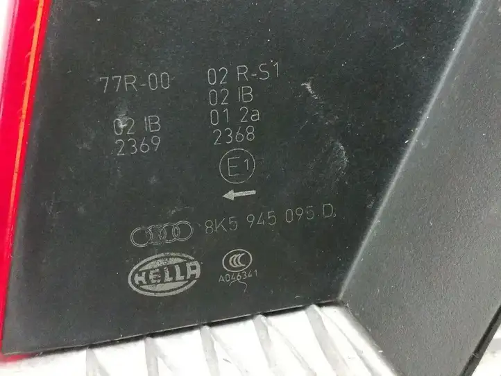 Audi A4 S4 B8 8K (2007 - 2011) 8K5945095D Задний фонарь в кузове — фото 2