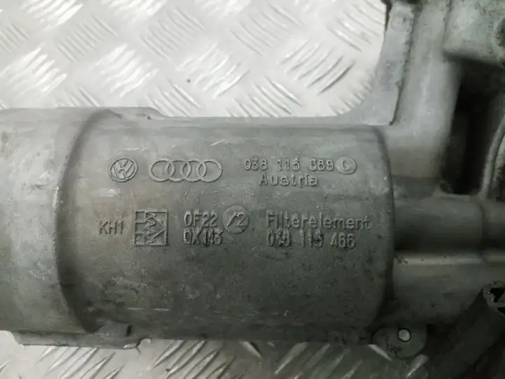 Audi A4 S4 B6 8E 8H (2000 - 2006) 038115389C Кронштейн масляного фильтра — фото 5