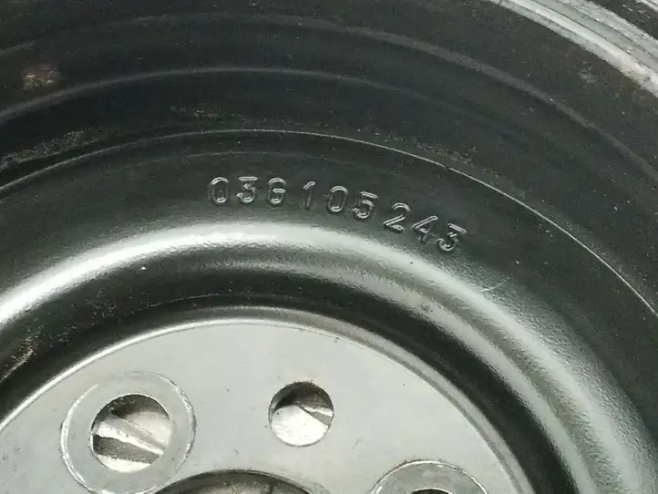 Audi A3/S3 8P (2004 - 2008) 03G105243 Шкив коленчатого вала — фото 3