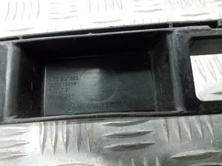 Volkswagen Touran I (2003 - 2010) 1T0807863 Кронштейн заднего бампера — фото 3