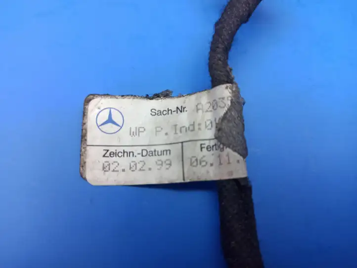 Mercedes-Benz C W203 (2000 - 2007) A2038200210 Блок кнопок стеклоподъемников — фото 6