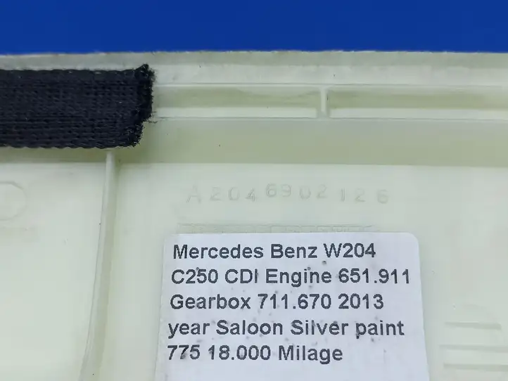 Mercedes-Benz C W204 (2007 - 2014) A2046902126 Обшивка стойки A — фото 5