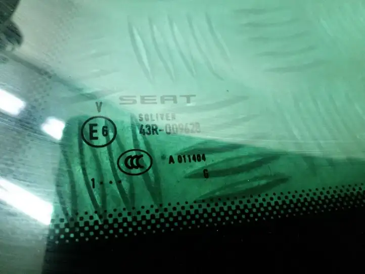 Seat Ibiza IV (6J,6P) (2008 - 2017) 6J3845041 Заднее боковое стекло — фото 5
