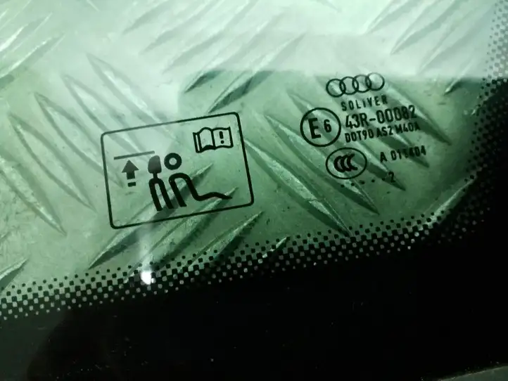 Audi A6 C7 (2011 - 2014) 4G9845300 Заднее боковое стекло — фото 2
