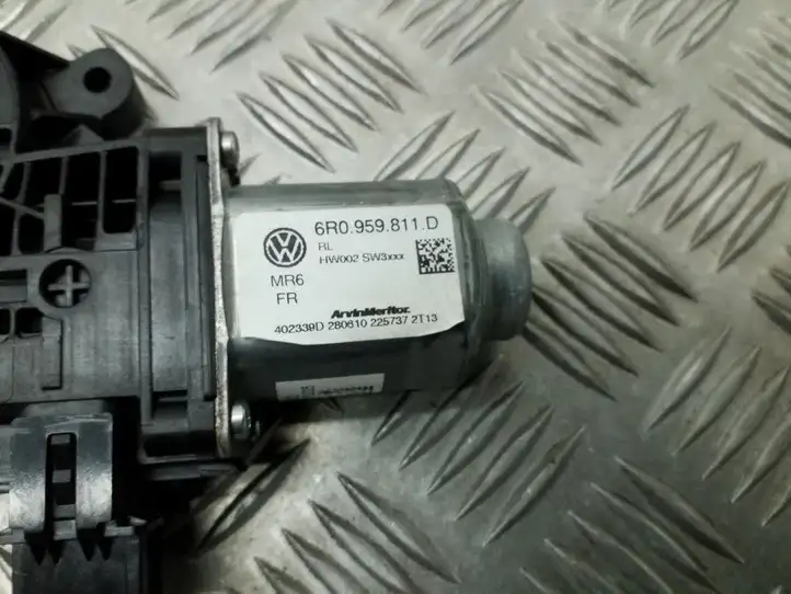 Volkswagen Polo V 6R (2009 - 2015) 6R0959811D Стеклоподъемник задней двери — фото 4