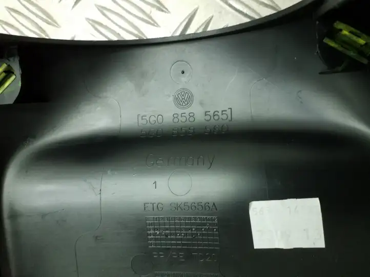 Volkswagen Golf VII (2013 - 2019) 5G0858560 Обшивка рулевой колонки — фото 4
