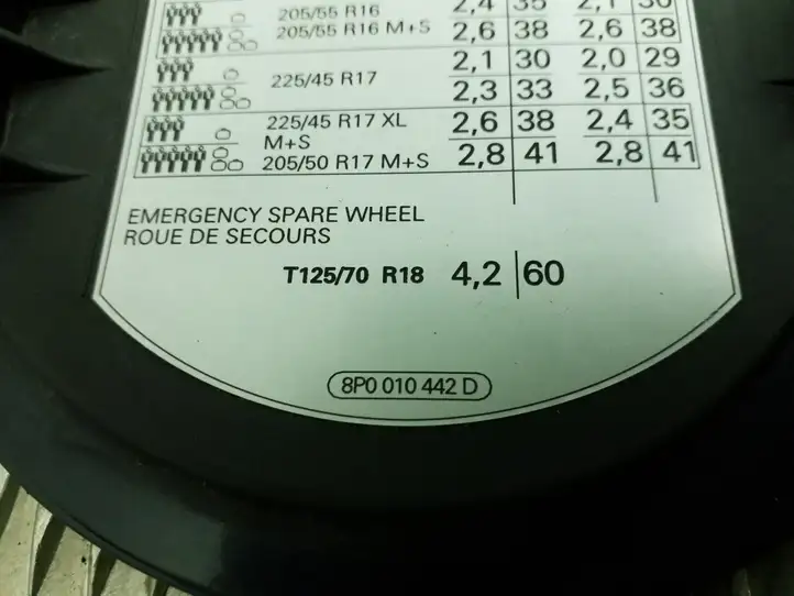 Audi A3/S3 8P (2004 - 2008) 8P0010442D Крышка топливного бака — фото 2