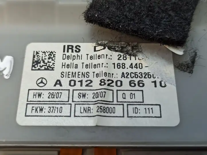 Mercedes-Benz E W212 (2009 - 2016) A2129064301 Передняя подсветка — фото 7