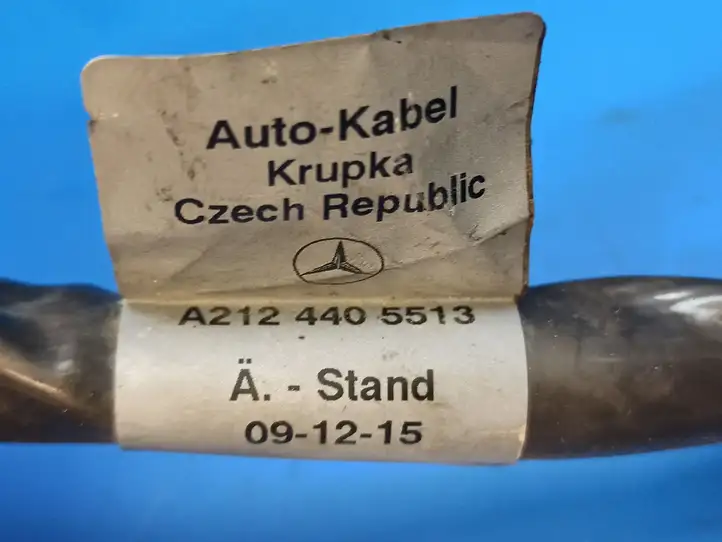 Mercedes-Benz E W212 (2009 - 2016) A2124405513 Проводка генератора — фото 7