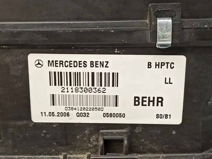 Mercedes-Benz E W211 (2002 - 2009) 2118300362 Комплект системы вентиляции салона — фото 5