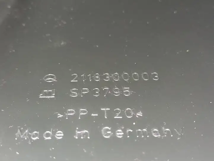 Mercedes-Benz E W211 (2002 - 2009) 2118300003 Комплект микрофильтров воздуха — фото 6