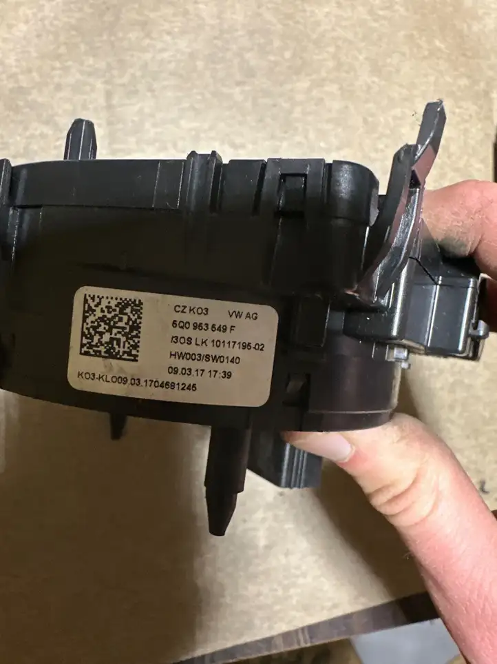 Seat Leon (5F) (2012 - 2019) 5Q0953549F Контактное кольцо SRS — фото 2