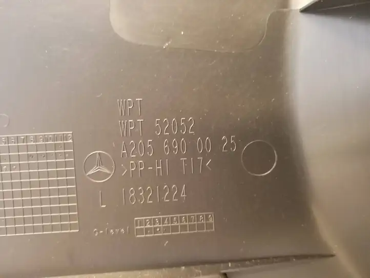 Mercedes-Benz C W205 (2014 - 2021) A2056900025 Нижняя обшивка стойки B — фото 2