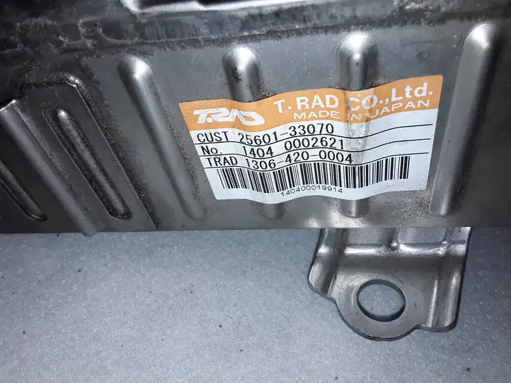Toyota Auris E180 (2012 - 2018) 2560133070 Охладитель клапана EGR — фото 3
