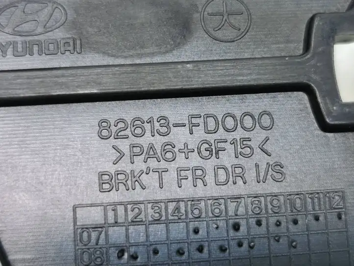 Hyundai i30 (2007 - 2012) 82613FD000 Внутренняя ручка двери — фото 3