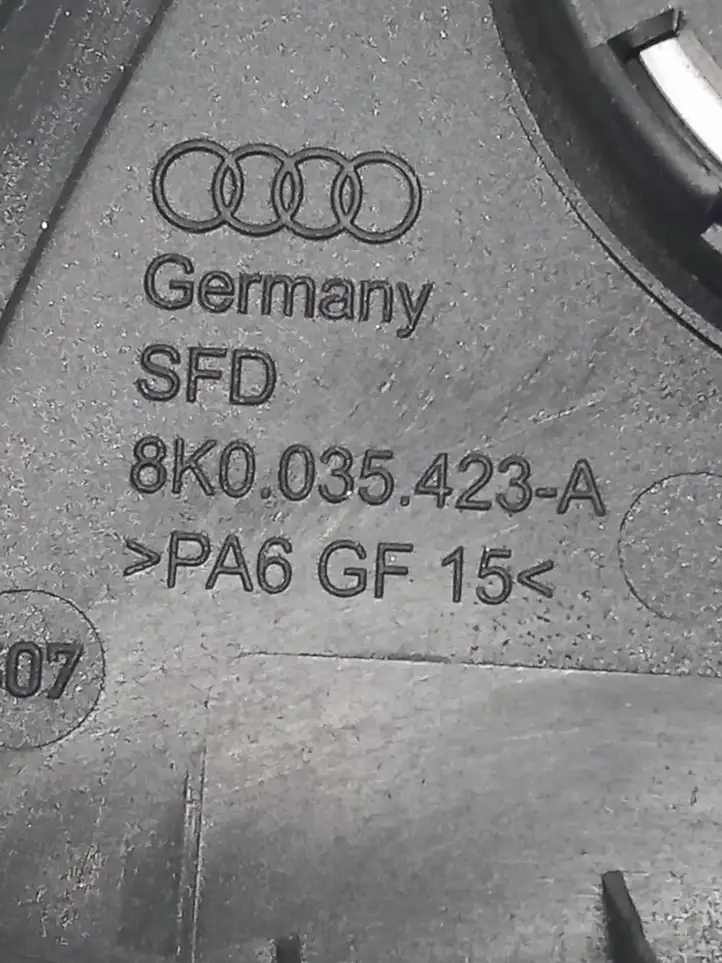 Audi A4 S4 B8 8K (2007 - 2011) 8K0035423A Накладка динамика передней двери — фото 3