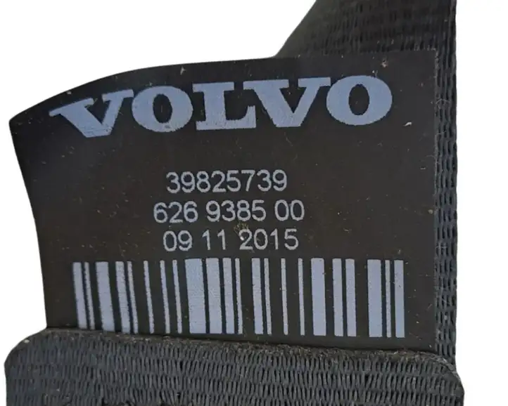 Volvo XC90 (2014 - 2019) 39825739 Ремень безопасности 3-го ряда — фото 5