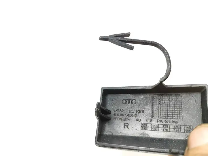 Audi Q7 4L (2005 - 2009) 4L0807450G Заглушка буксировочной петли бампера — фото 3