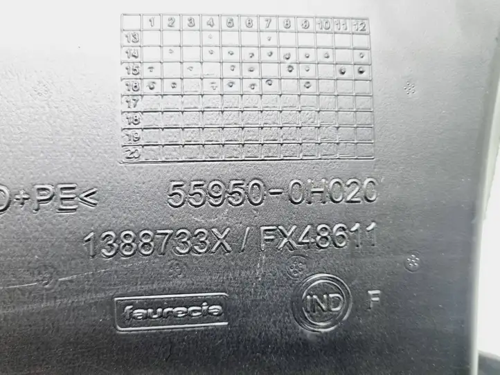 Toyota Aygo AB40 (2014 - 2018) 559500H020 Воздуховоды системы отопления/климатики — фото 3