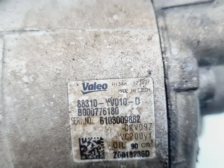 Toyota Aygo AB40 (2014 - 2018) 88310YV010D Компрессор (насос) кондиционера воздуха — фото 4